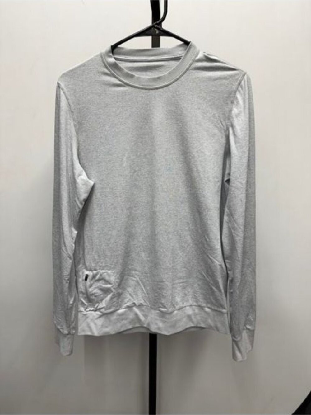 Vuori Ponto Performance Crew in Platinum Heather